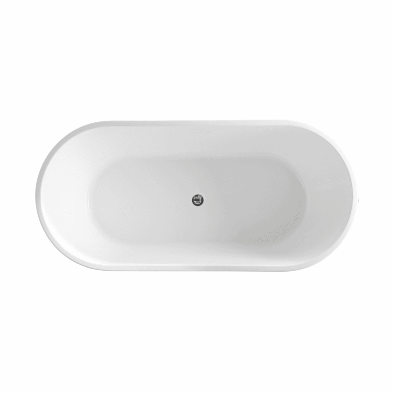 BOSTON 1700 Freestanding Bath Tub Gloss White