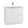 ROXIO 900E Gloss White Free Standing Vanity