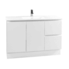 ROXIO 1200 Gloss White Free Standing Vanity