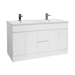 ROXIO 1500 Gloss White Free Standing Vanity