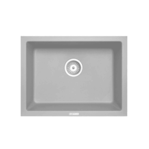 610 x 457mm Carysil Grey Big Bowl Granite Kitchen Sink