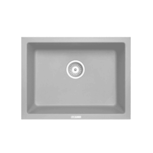610 x 457mm Carysil Grey Big Bowl Granite Kitchen Sink