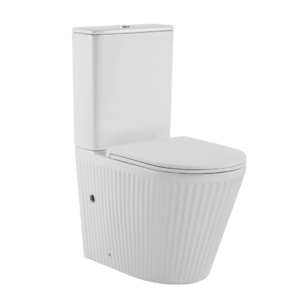 LUXE Fluted Rimless & Tornado Short Projection Toilet Suite