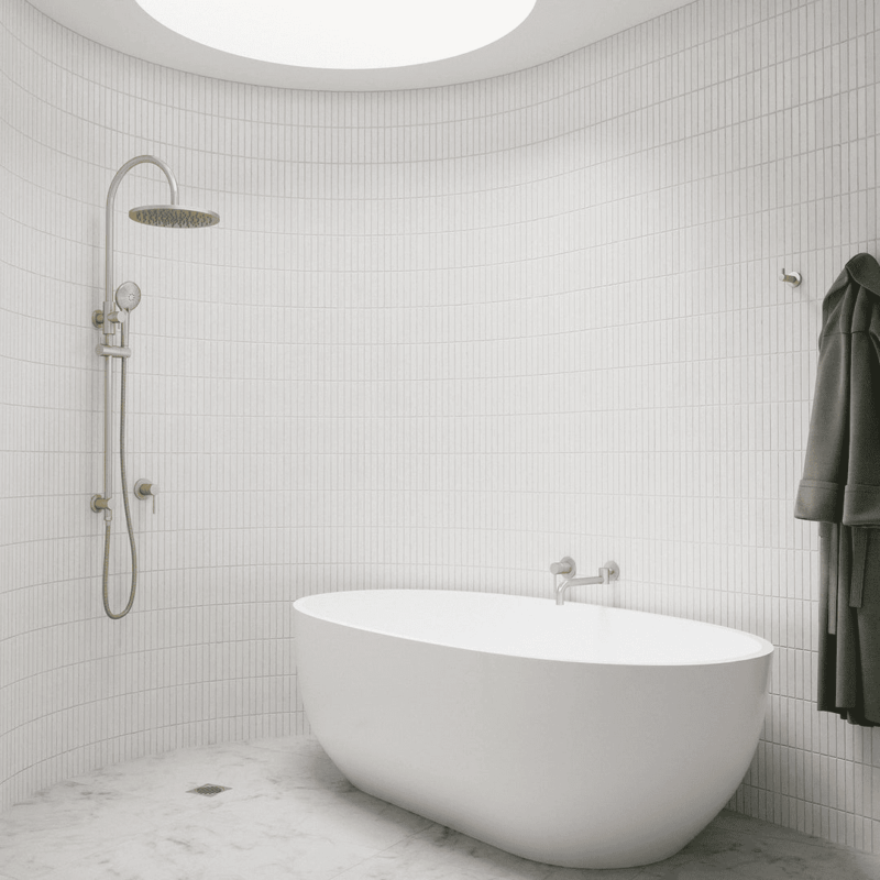 Square Floor Grate Shower Drain 50mm outlet in Tiger Bronze Gold