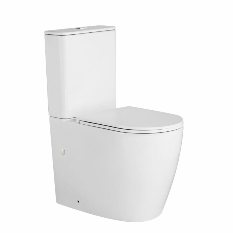 Zenmo Rimless & Tornado Extra Height Toilet Suite