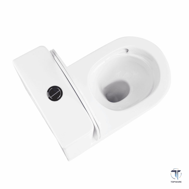 FLASH Rimless-Tornado Short Projection Nano Toilet Suite