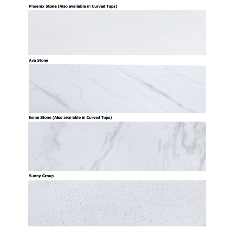 MINA Finger Pull All Drawer Natural Timber/ Prime Oak Wall Hung Vanity