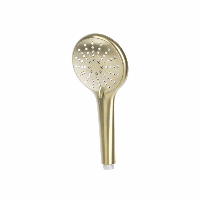 Round Hand Shower Three-Function in Tiger Bronze Gold