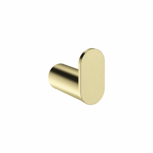 Curvaé Single Robe Hook in Tiger Bronze Gold