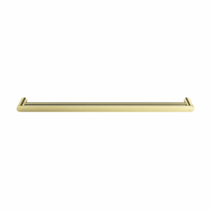 Curvaé Double Towel Rail 600mm in Tiger Bronze Gold