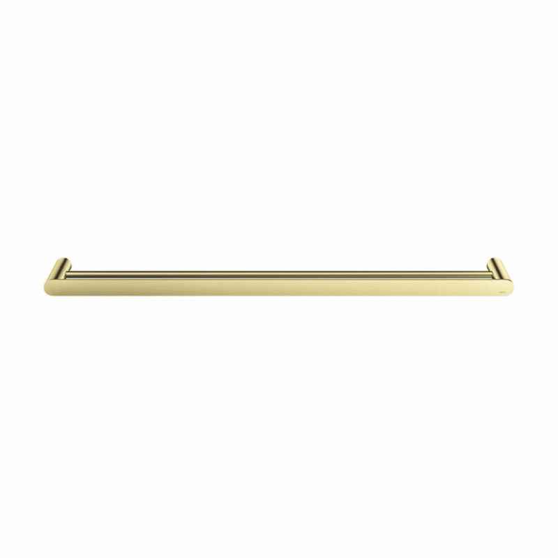 Curvaé Double Towel Rail 600mm in Tiger Bronze Gold