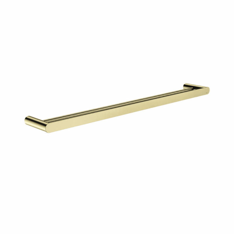 Curvaé Double Towel Rail 600mm in Tiger Bronze Gold