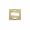 Square Floor Grate Shower Drain 100mm outlet in Tiger Bronze Gold