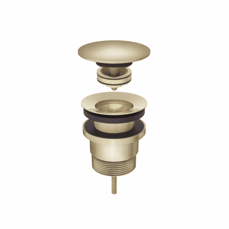 Universal all-in-one Pop Up Waste - Basin & Bath in Tiger Bronze Gold