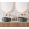 Margot Matte Forest 360 x 130mm high Round Basin