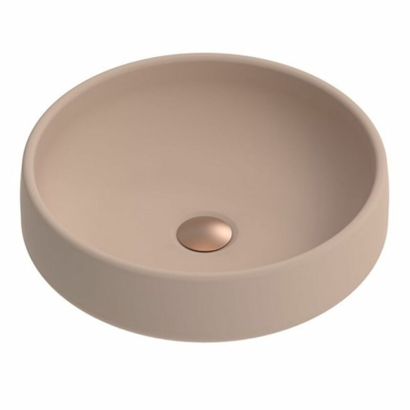 Jean Plum 400mm wide Concrete Counter Top Basin