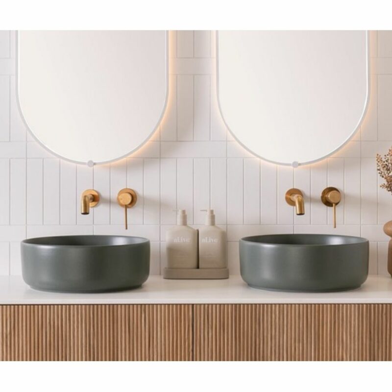 Margot Matte Forest 360 x 130mm high Round Basin