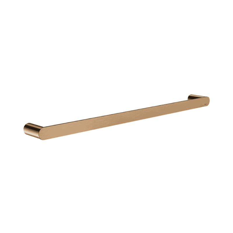 Curvaé Single Towel Rail 600mm in Lustre Bronze