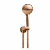 Round Hand Shower on Swivel Bracket in Lustre Bronze