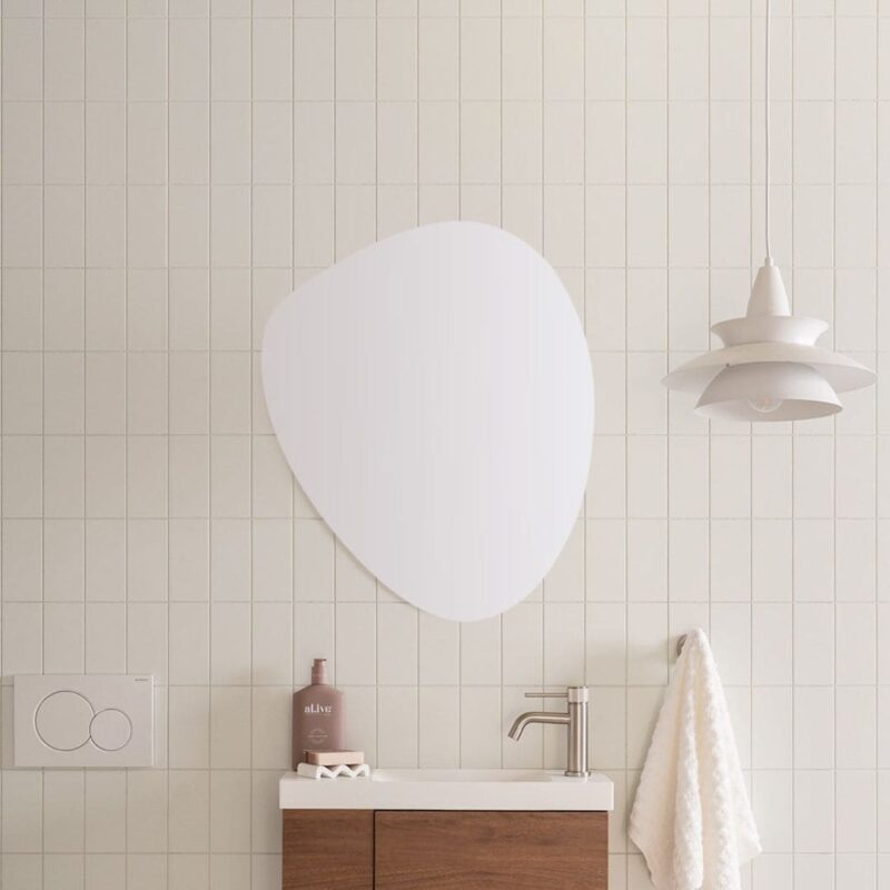 Pebble 550x690 Frameless Mirror