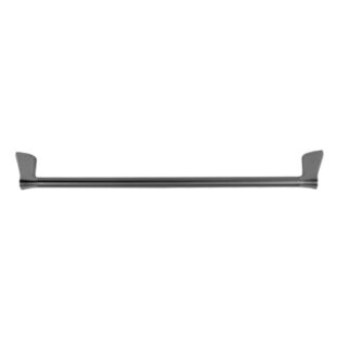 EXON 600mm Single Towel Rail - Gun Metal