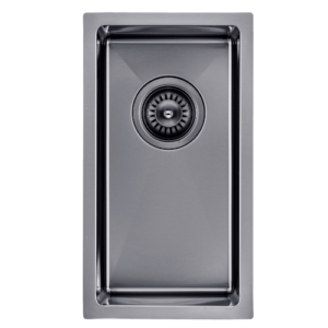 250x450mm Gun Metal Grey Handmade Single Bowl Kitchen Sink