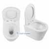TRESA Wall Hung Tornado & Rimless Pan and R&T in wall cistern Package